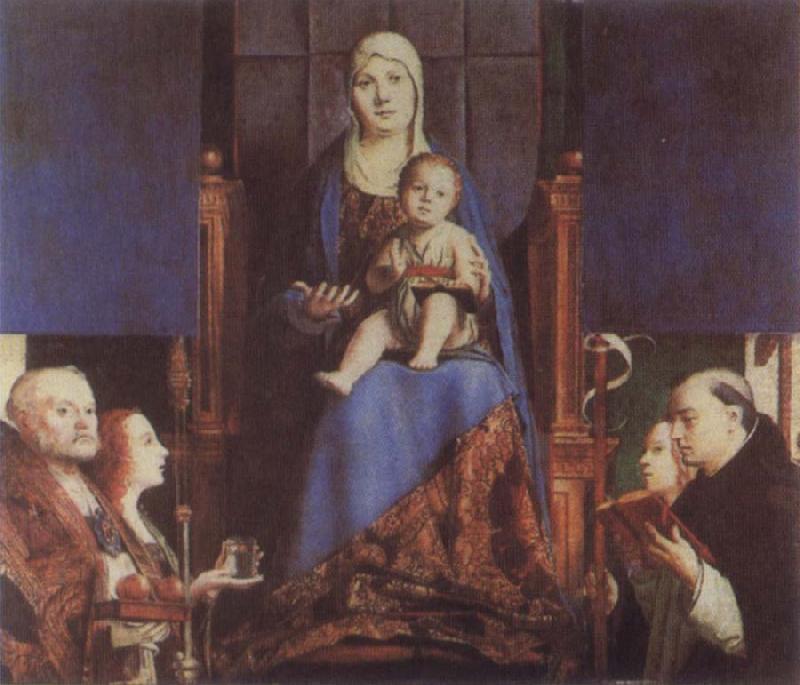 Antonello da Messina San Cassiano Altar oil painting image